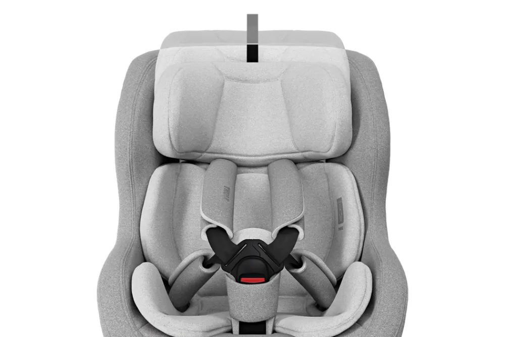 Thule Elm rearward facing - Light Grey- Autostole 61-105 Cm (3 Mdr.-4 År)