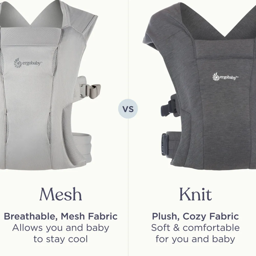 Ergobaby Embrace - heather grey- Bæreseler & Vikler