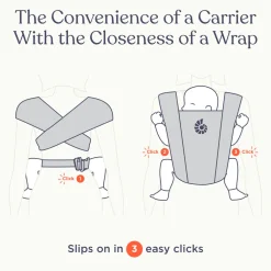 Ergobaby Embrace - oxford blue- Bæreseler & Vikler