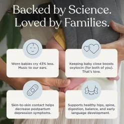 Ergobaby Embrace soft air mesh - sage- Bæreseler & Vikler