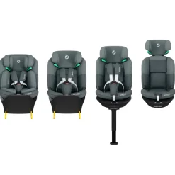 Maxi-Cosi Emerald 360 S - Tonal Graphite- Autostole Med Integreret Baser|Autostole 40-150 Cm (0-12 År)