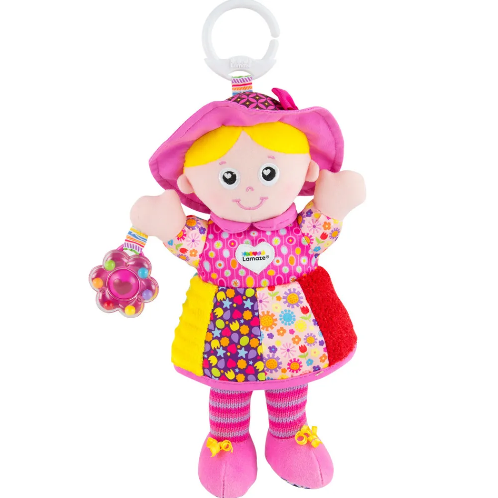 Lamaze Emily Dukke Rangle- Stofdukker|Legetøj Til Barnevogne & Autostole