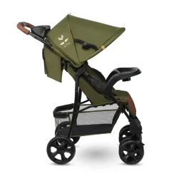 Lionelo Emma Plus klapvogn - green forest- Klapvogne Med Flade Sæder