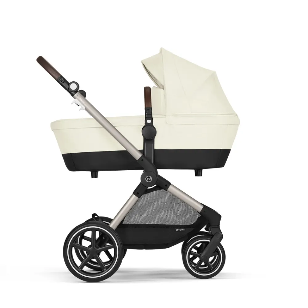 Cybex Eos Lux - seashell beige- Kombivogne Med Ergonomiske Sæder