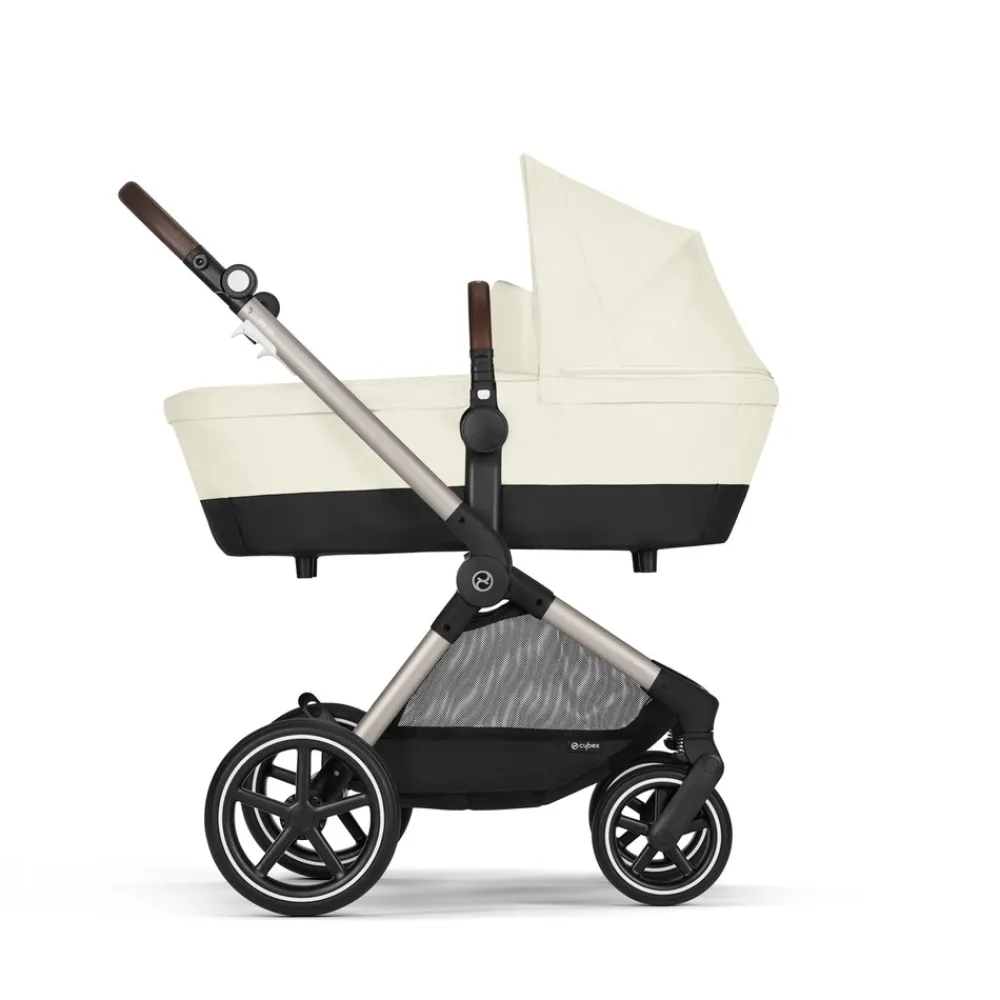 Cybex Eos Lux - seashell beige- Kombivogne Med Ergonomiske Sæder