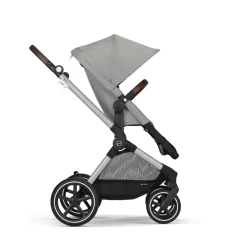 Cybex Eos Lux - Stone Grey- Kombivogne Med Ergonomiske Sæder