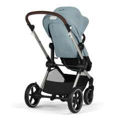 Cybex Eos Lux - Stormy Blue- Kombivogne Med Ergonomiske Sæder