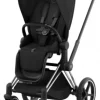 Cybex ePriam klapvogn - sepia black/chrome black- Klapvogne Med Flade Sæder