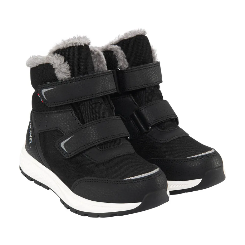 Viking Equip Warm WP 2V - Black/Grey- Vinterstøvler