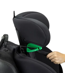 Bebeconfort Eros i-safe mineral black- Autostole 76-150 Cm (15 Mdr.-12 År)