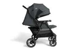 Joie Estrella W/ RC - Ebony- Klapvogne Med Flade Sæder
