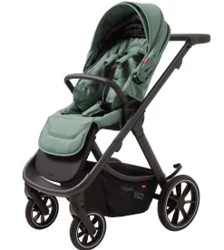 Odder Evoke Klapvogn - grøn- Klapvogne Med Flade Sæder