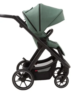 Odder Evoke Klapvogn - grøn- Klapvogne Med Flade Sæder