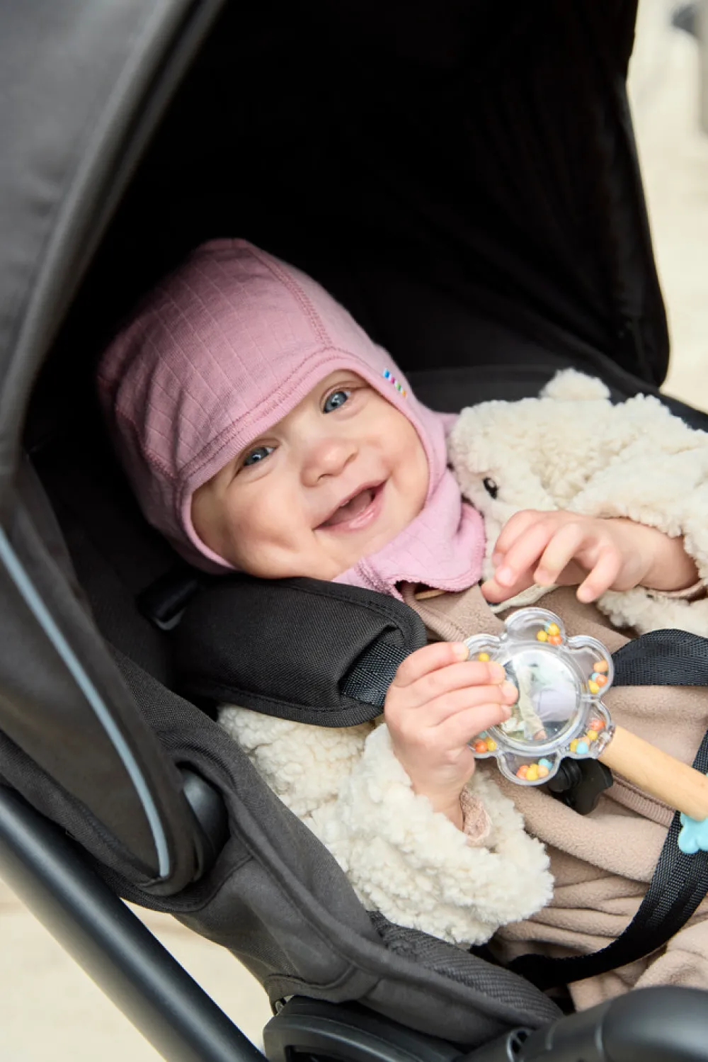 Odder Evoke Klapvogn - sort- Klapvogne Med Flade Sæder