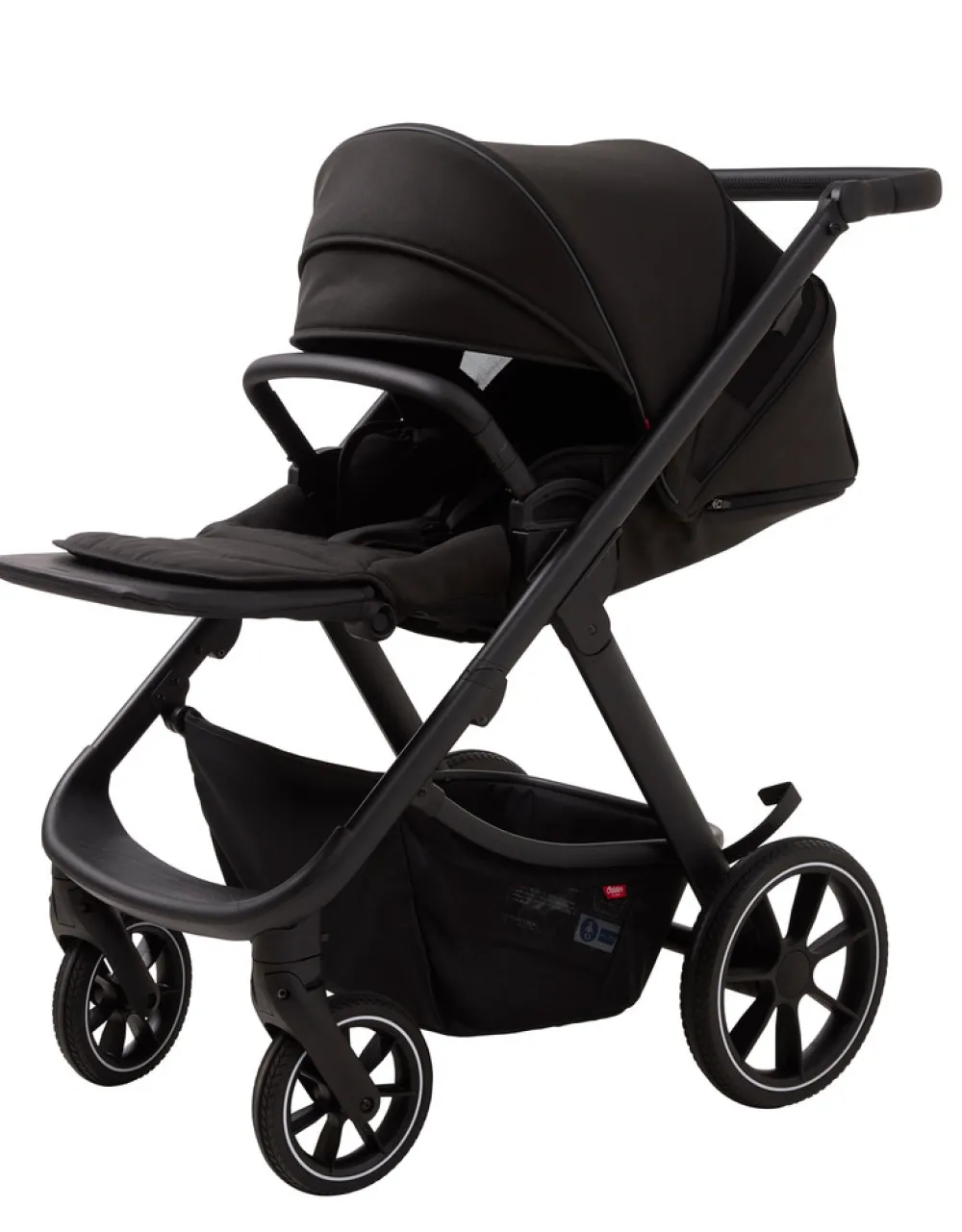 Odder Evoke Klapvogn - sort- Klapvogne Med Flade Sæder