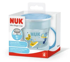 NUK Evolution Mini Magic Cup blå- Træningskopper Og Flasker