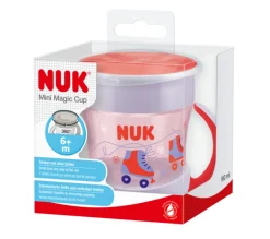 NUK Evolution Mini Magic Cup Rød- Træningskopper Og Flasker