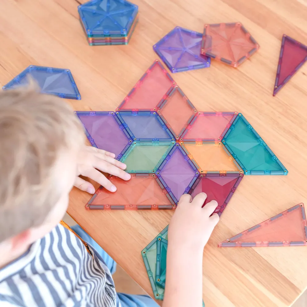 CONNETIX Expansion Pack - udvidelsessæt 48 dele - pastel- Magnetlegesæt