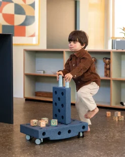 MODU Explorer Set Deep Blue / Sky Blue- Store Byggesæt|Tumlemøbler