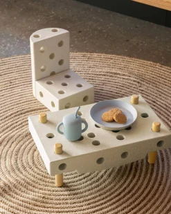 MODU Explorer Set Sand Grey / Honey Yellow- Store Byggesæt|Tumlemøbler