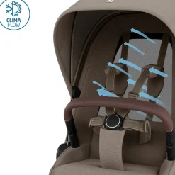 Maxi-Cosi Fame - Twillic truffle- Klapvogne Med Flade Sæder