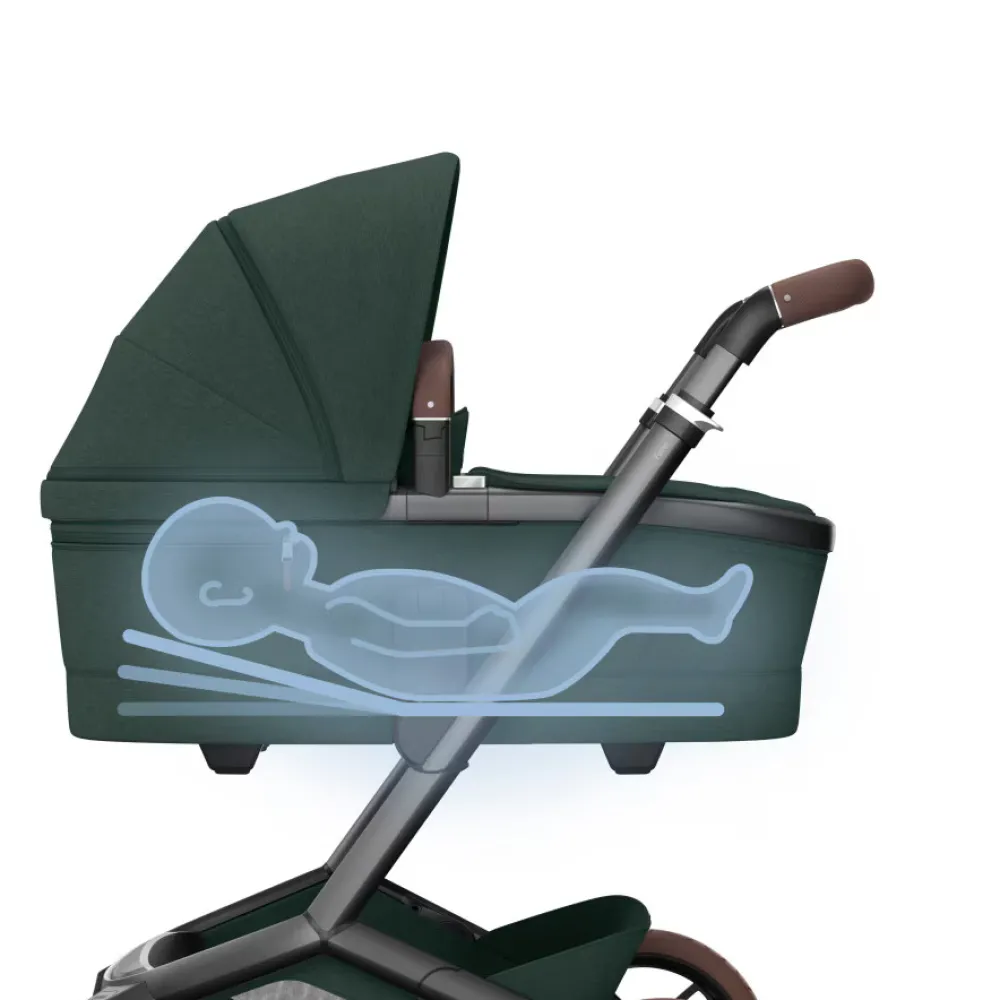 Maxi-Cosi Fame kombivogn - Twillic Green- Kombivogne Med Flade Sæder