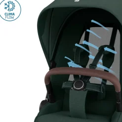 Maxi-Cosi Fame kombivogn - Twillic Green- Kombivogne Med Flade Sæder