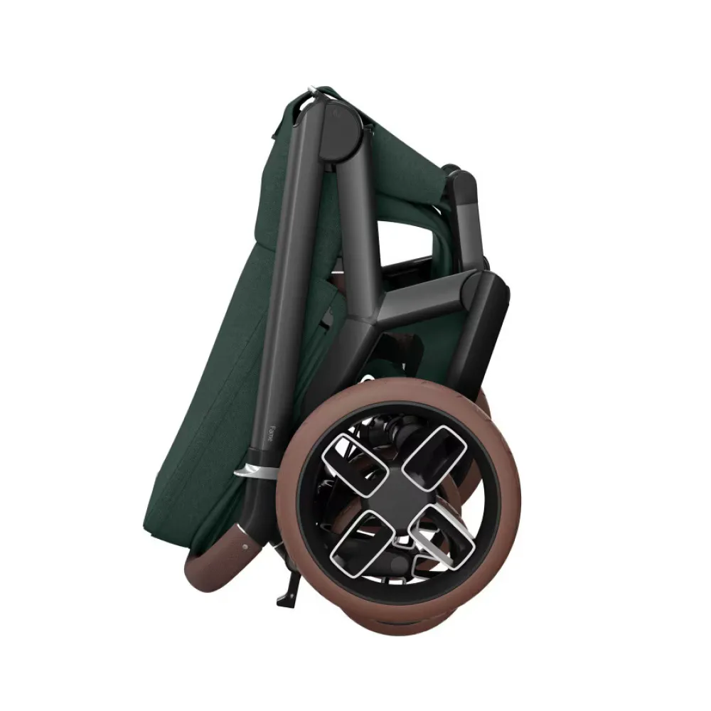 Maxi-Cosi Fame kombivogn - Twillic Green- Kombivogne Med Flade Sæder