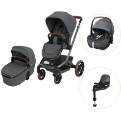 Maxi-Cosi Fame pakke - Twillic graphite- Kombivognspakker