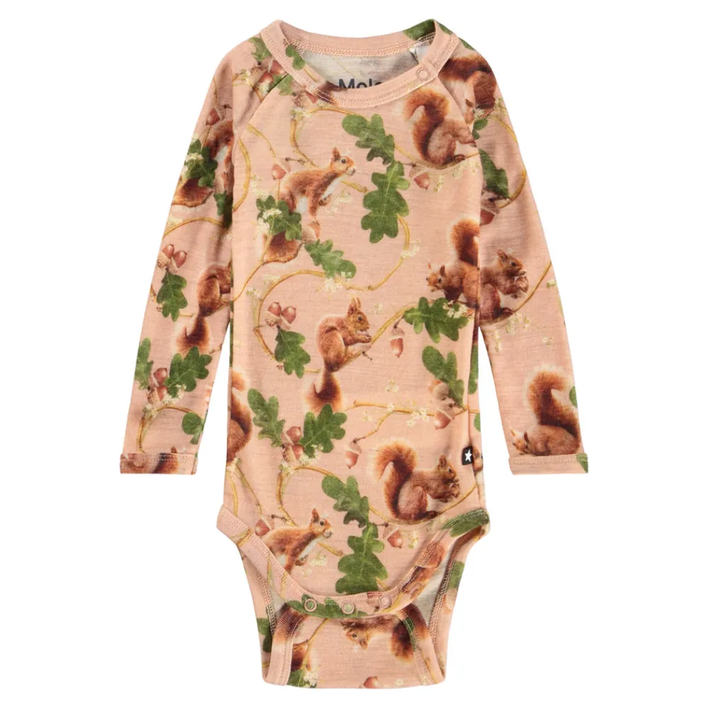 Molo Farai Uld Body - 9385- Uldbodyer|Bodystocking Langærmet