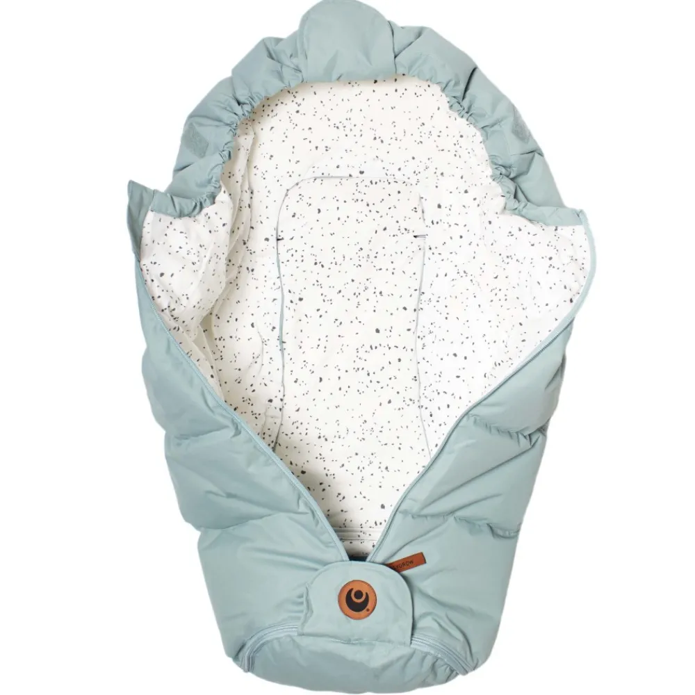 Easygrow Ferd mini kørepose - sea petrol- Køreposer Til Autostol|Køreposer