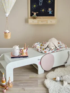 Bloomingvillemini Ferdinand Bænk, Grå - FSC®, MDF-Børn Bænke & Skamler