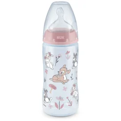 NUK First Choice+ Temperature PP Bottle-Bambi- Sutteflasker
