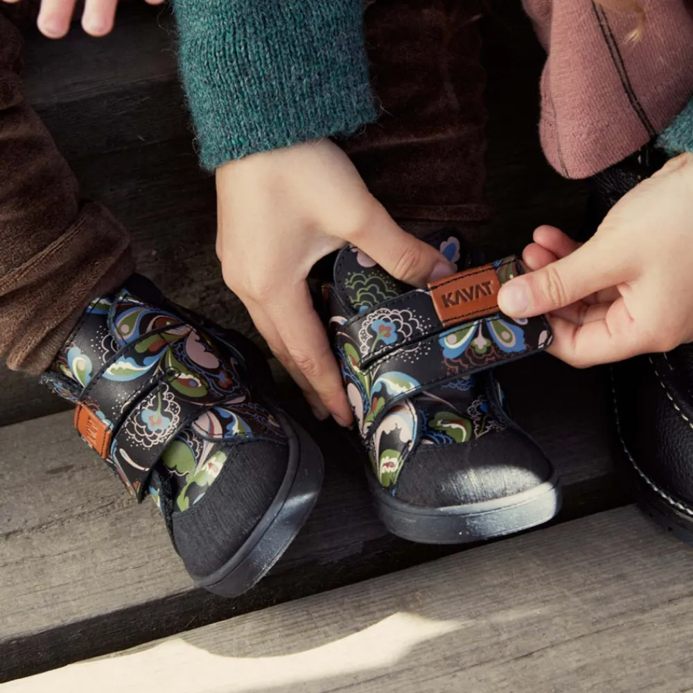 KAVAT Fiskeby Warm XC - Folklore print- Vinterstøvler