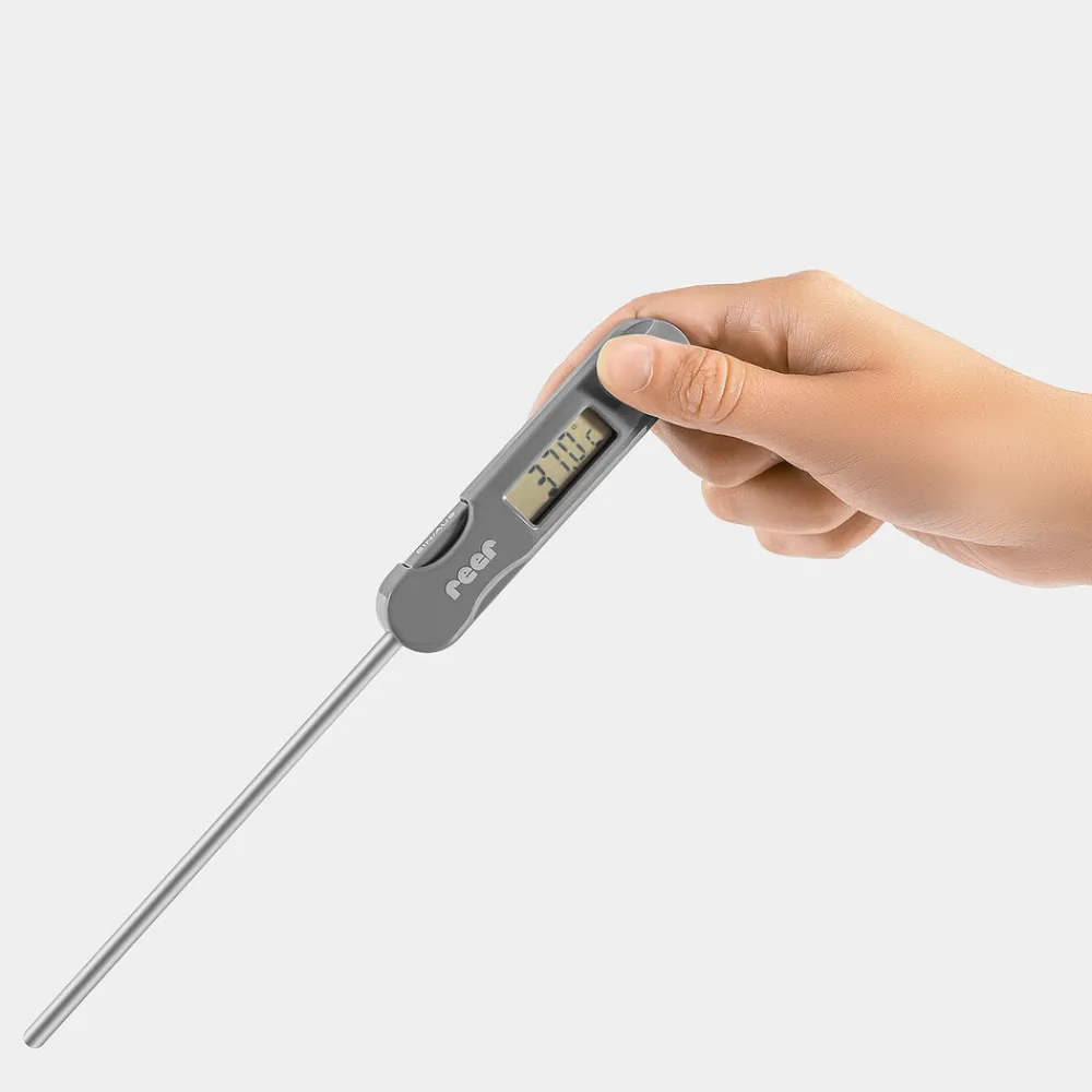 Reer Flasketermometer- Tilberedning & Rengøring