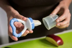 Nuvita FLAVORILLO 2 i 1 frugtsut og bidering - grøn- Foodfeeder Og Frugtsut