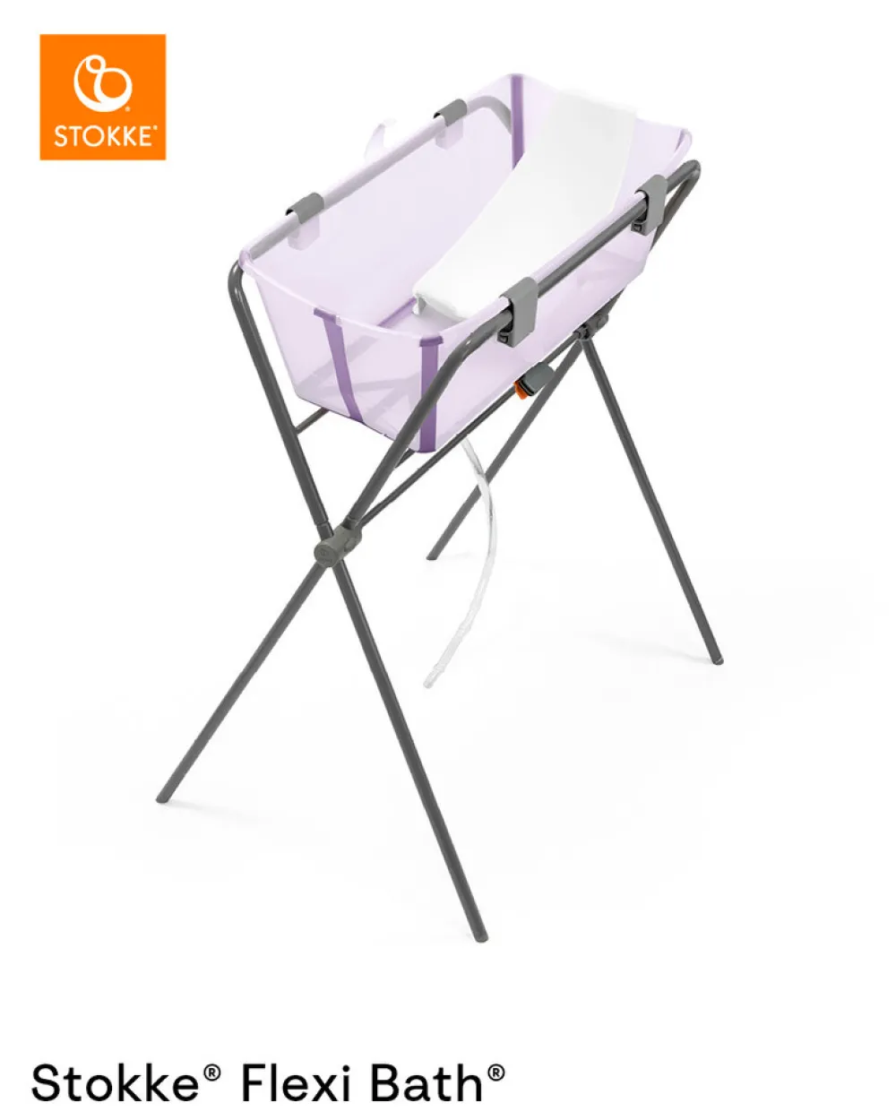 Stokke® Flexi Bath - Lavender- Badekar, Stativer & Badestole