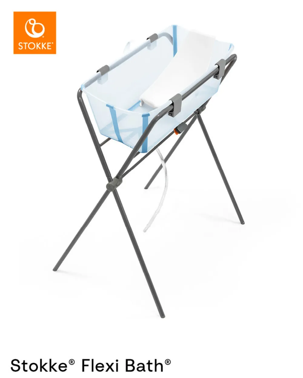 Stokke® Flexi Bath - Ocean Blue- Badekar, Stativer & Badestole