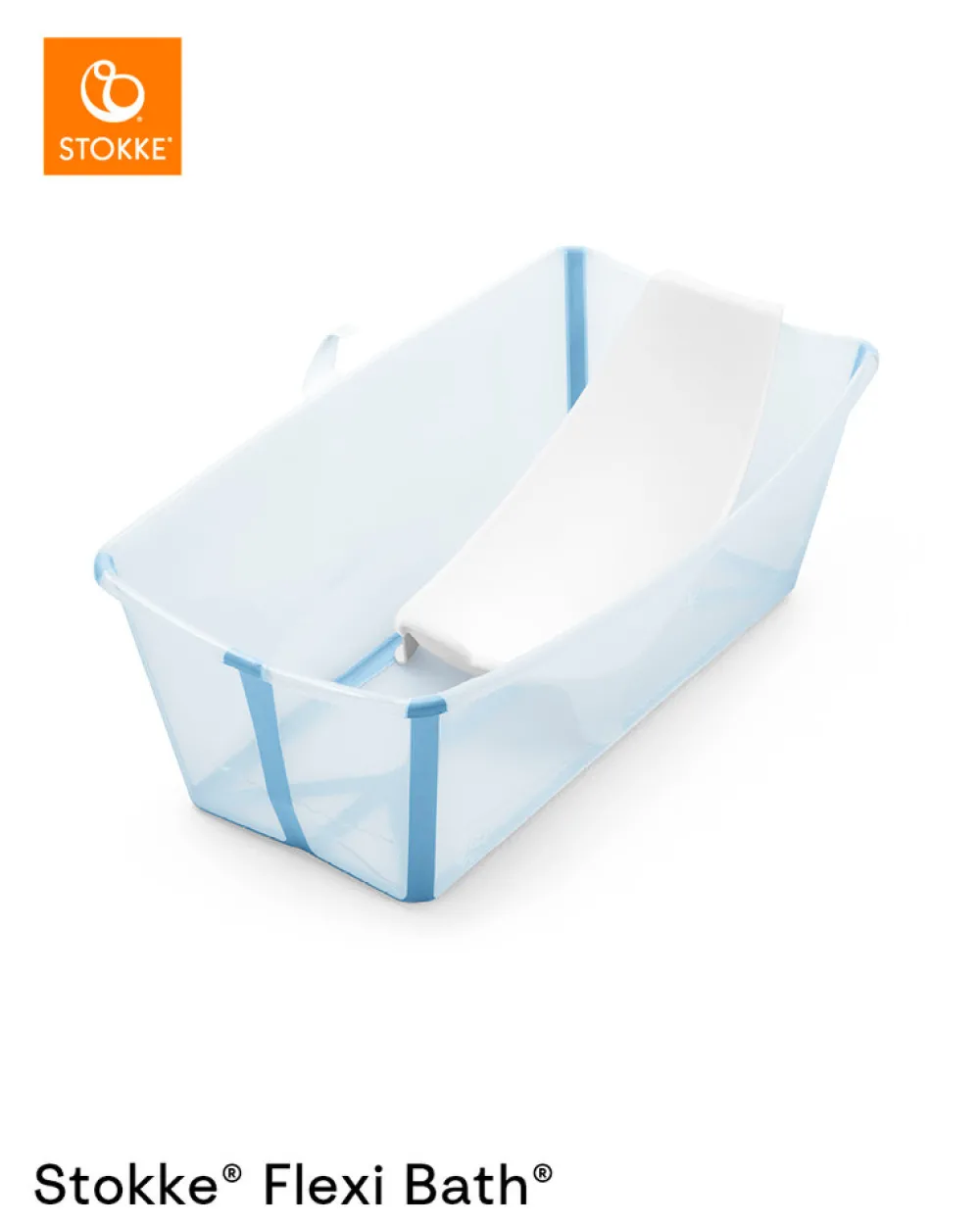 Stokke® Flexi Bath - Ocean Blue- Badekar, Stativer & Badestole