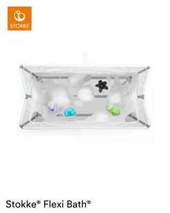 Stokke® Flexi Bath XL - hvid- Badekar, Stativer & Badestole