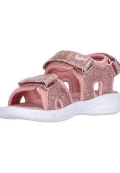 ZIG ZAG Flouer sandal m lys - 4221- Sandaler Med Blink|Sandaler Med Åben Tå