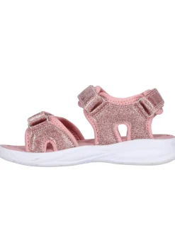 ZIG ZAG Flouer sandal m lys - 4221- Sandaler Med Blink|Sandaler Med Åben Tå