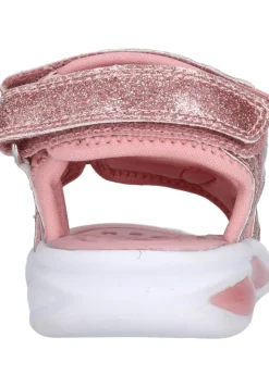 ZIG ZAG Flouer sandal m lys - 4221- Sandaler Med Blink|Sandaler Med Åben Tå