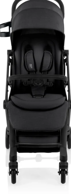 Britax Römer Flylite - Carbon Black- Klapvogne Med Flade Sæder|Rejseklapvogne