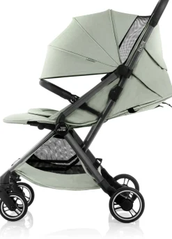 Britax Römer Flylite - Sage green- Klapvogne Med Flade Sæder|Rejseklapvogne