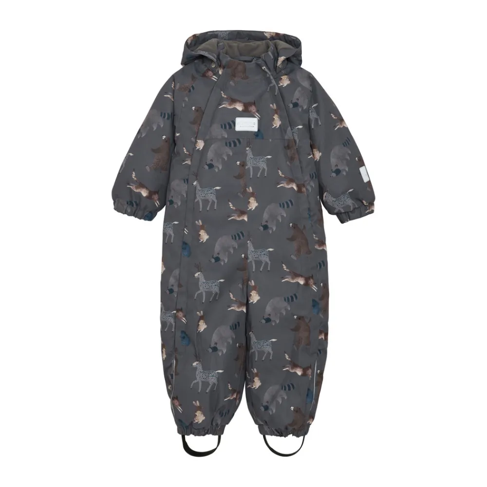 Minymo Flyverdragt - Dark Gull Grey- Flyverdragter