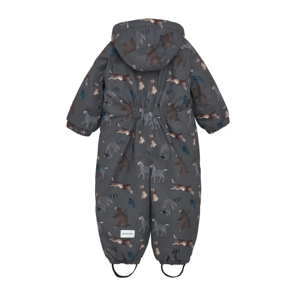 Minymo Flyverdragt - Dark Gull Grey- Flyverdragter