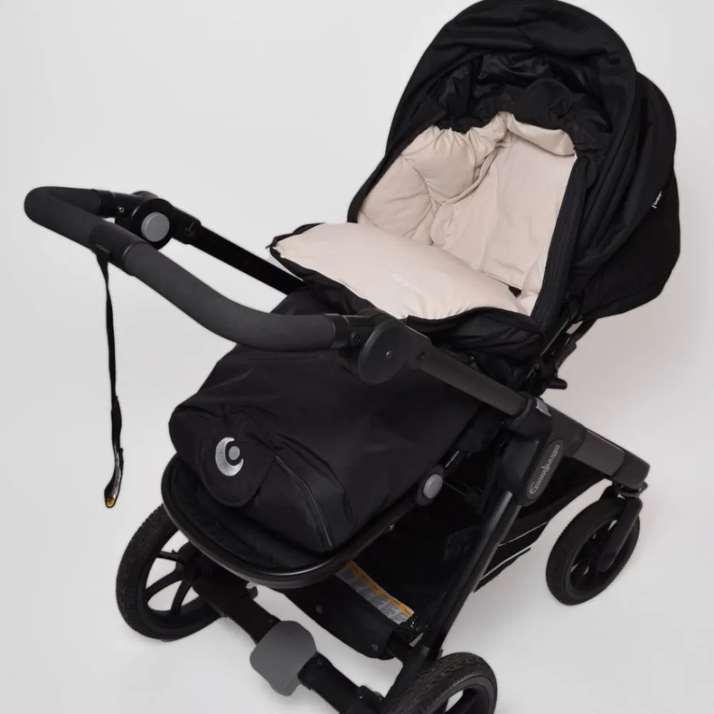 Easygrow Fnugg kørepose - Black- Køreposer