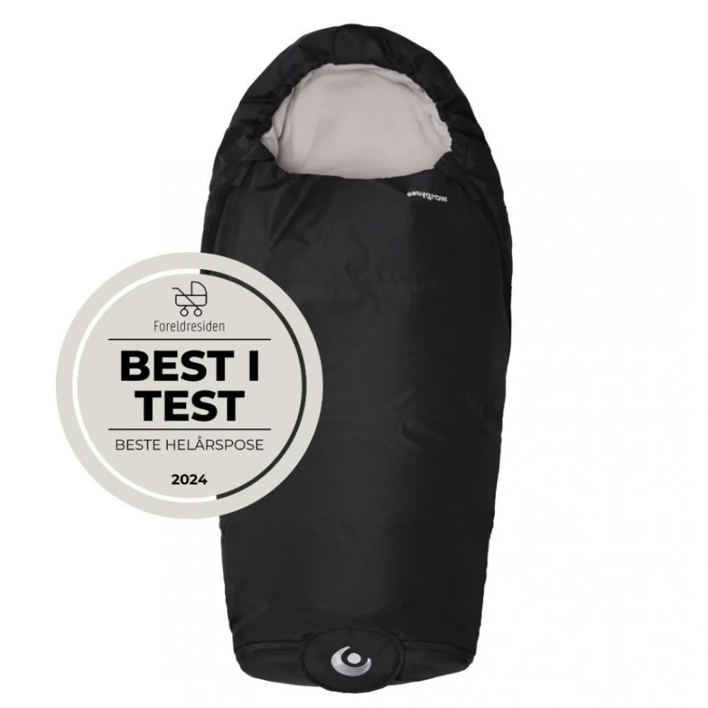 Easygrow Fnugg kørepose - Black- Køreposer