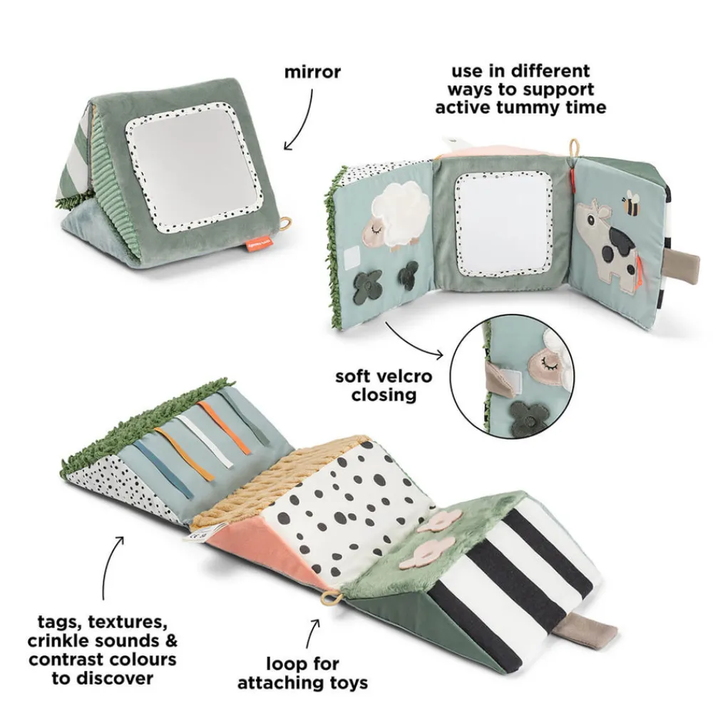 Done By Deer Fold-ud sansespejl Tiny farm- Aktivitetslegetøj